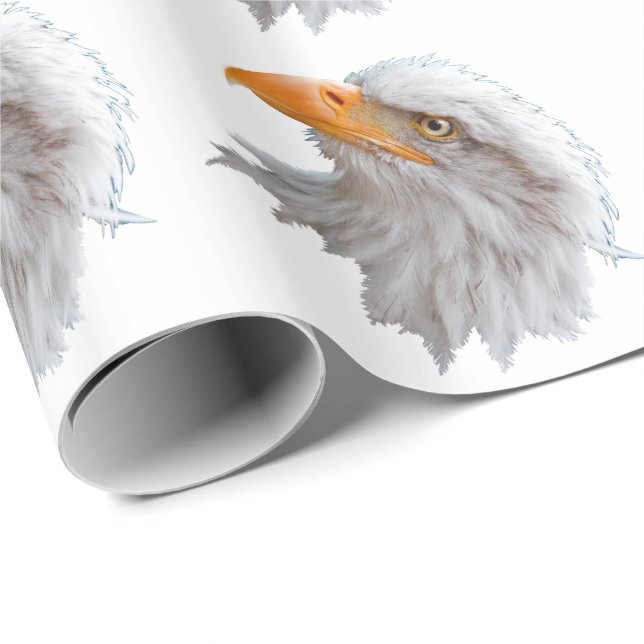 Alaskansk vitörad havsörn Presentpapper (Välj Färg (Rullad Hörn)