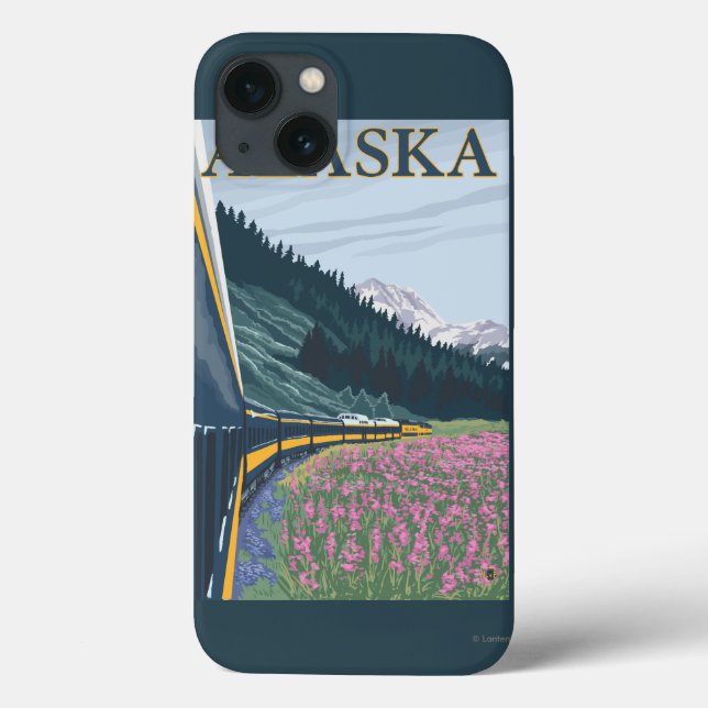 AlaskaRailroad och Fireweedvintage resor (Baksida)