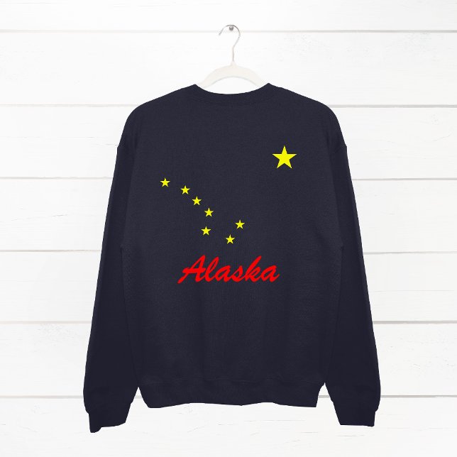Alaskas Flagga Långärmad Tröja (Skapare uppladdad)