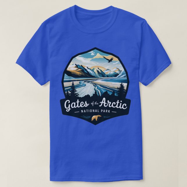 Alaskas Grind i Arktis nationalpark TShirt T Shirt (Design framsida)