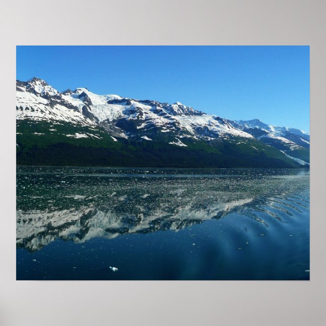 Alaskas kustlinje Vacker naturfotografi Poster (Framsidan)