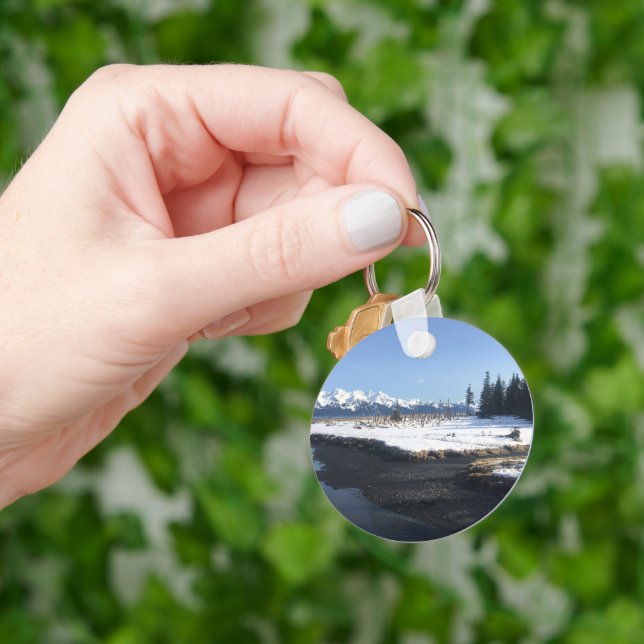 Alaskas kustunderverk: Beach Hike Keychain Nyckelring (Hand)