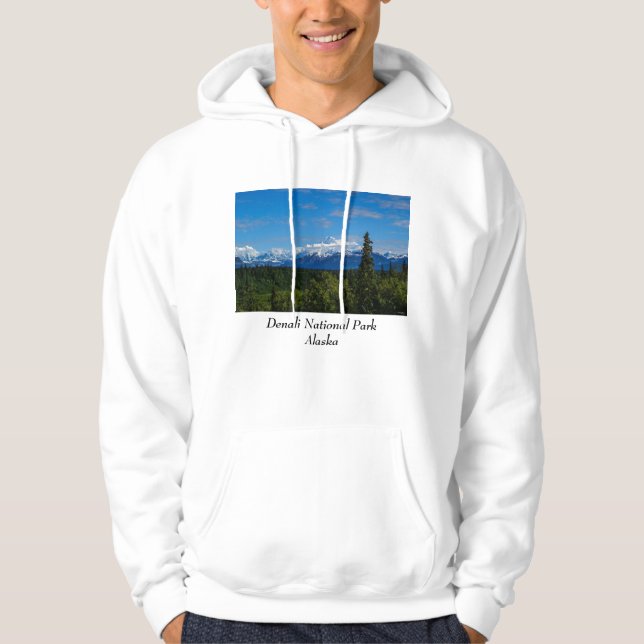 Alaskas Mt. McKinley Hoodie (Framsida)