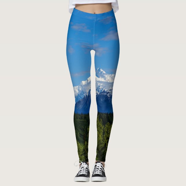 Alaskas Mt McKinley Leggings (Framsida)