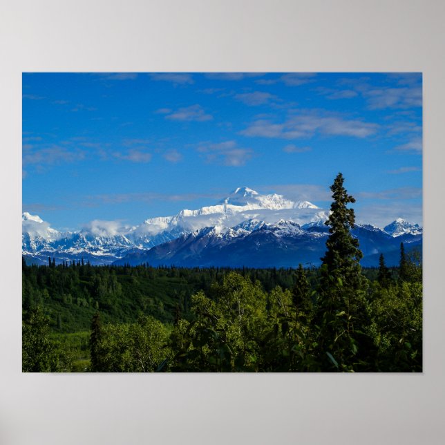 Alaskas Mt. McKinley Poster (Framsidan)