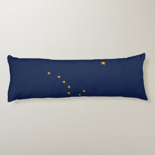 Alaskas statsflagga kroppskudde