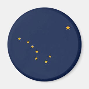 Alaskas statsflagga magnet