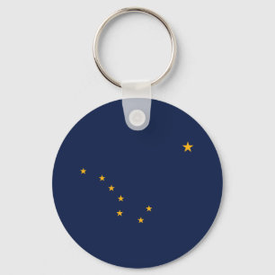 Alaskas statsflagga nyckelring