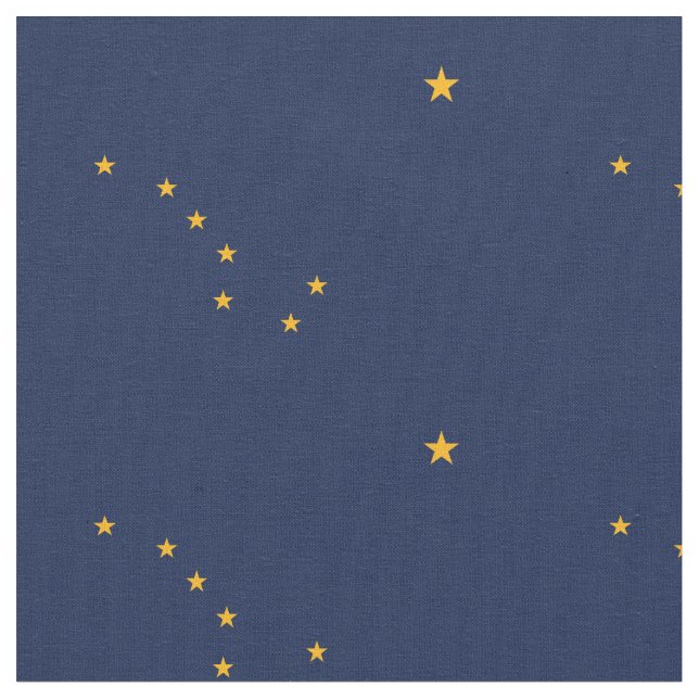 Alaskas statsflagga tyg (Närbild)