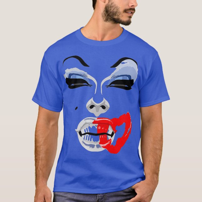 Alaskas Terrible Makeup Drag Queen Premium T Shirt (Framsida)