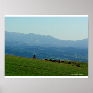 Alatau, Kazakstan Poster