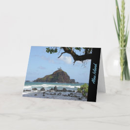 Alau ö, Hana, Maui hälsningkort Kort