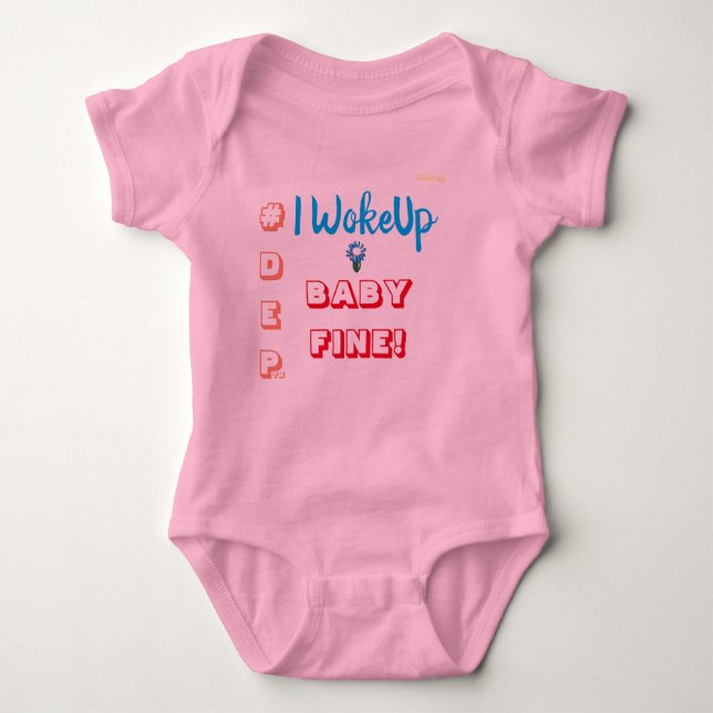 #ALAVANT Productions WOKEUP BABY BRA T Shirt (Framsida)