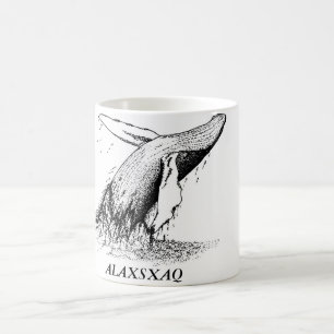 ALAXSXAQ - Kaffemugg - grafiskt puckelryggval