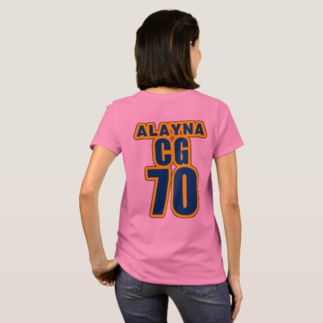 Alaynas skjorta för CG 70 T Shirt (Hel baksida)