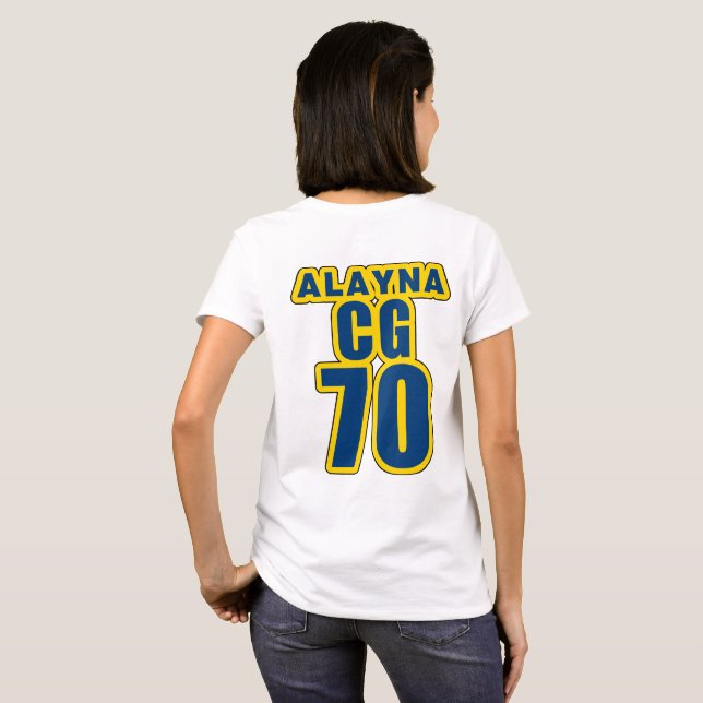 Alaynas skjorta för CG 70 T Shirt (Hel baksida)