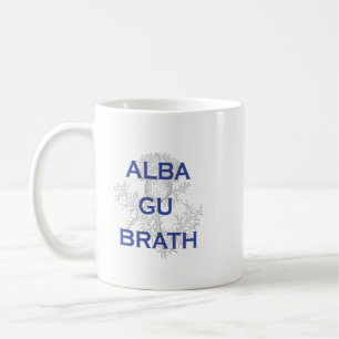 ’Alba Gu Brath’ Gaelic ’Scotland Forever’ Kaffemugg