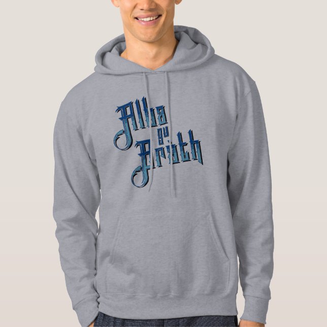 Alba gu Bràth. Scotland Forever Hoodie (Framsida)