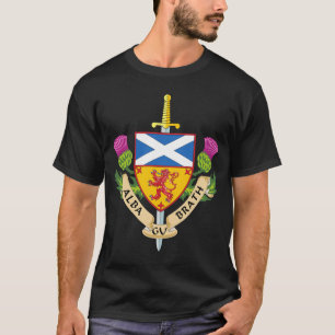 Alba Gu Bràth Scottish Heritage Vapensköld Inspire T Shirt