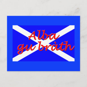 "Alba gu brath" vykort