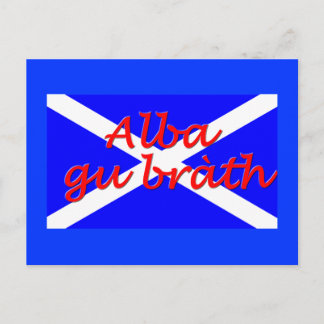 "Alba gu brath" vykort