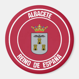 Albacete rundaEmblem Magnet