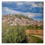 Albacete, Spain cityscape photograph, Kakelplatta<br><div class="desc">Albacete,  Spain scenic photograph,  labeled</div>