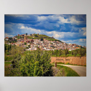 Albacete, Spanien stadsbildsfoto, Poster