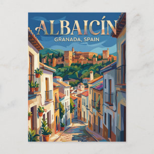 Albaicín Spanien Vykort