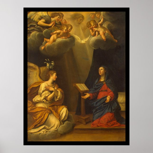 Albani Francesco Annunciation Poster (Framsidan)