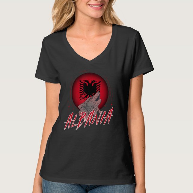 Albania T Shirt (Framsida)