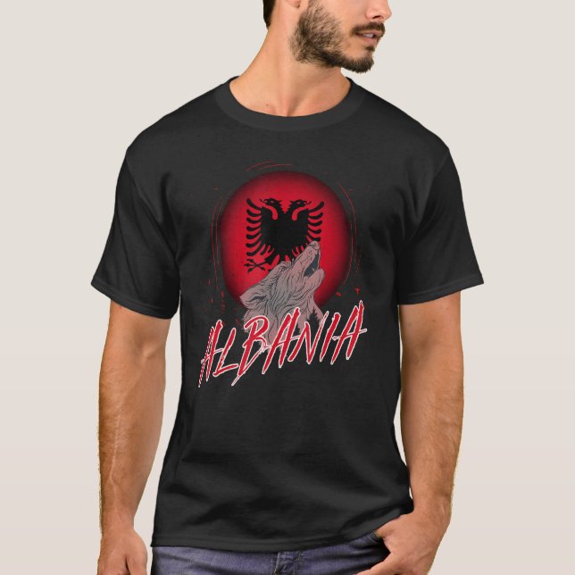 Albania T Shirt (Framsida)