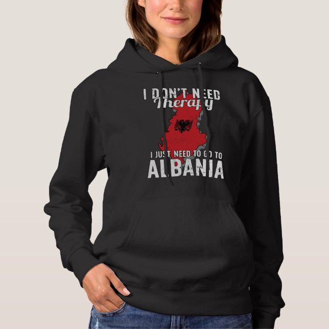 Albanian Flag I Albania Flag I Vacation Gift I Alb T Shirt (Framsida)