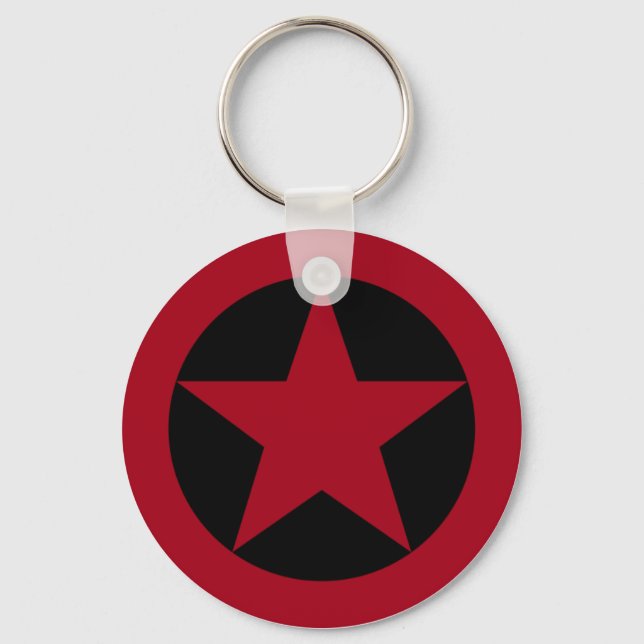 ALBANIAN LUFT FORCE STAR KEYCHAIN NYCKELRING (Framsida)