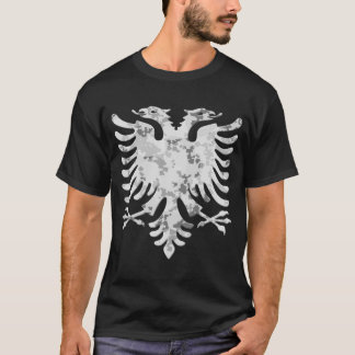 Albanian Snow Camo Eagle 3D Tee