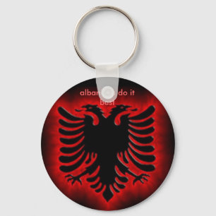 albanianeagle albanians gör det som är bäst nyckelring