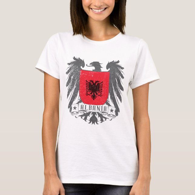 albaniashield t-shirt (Framsida)