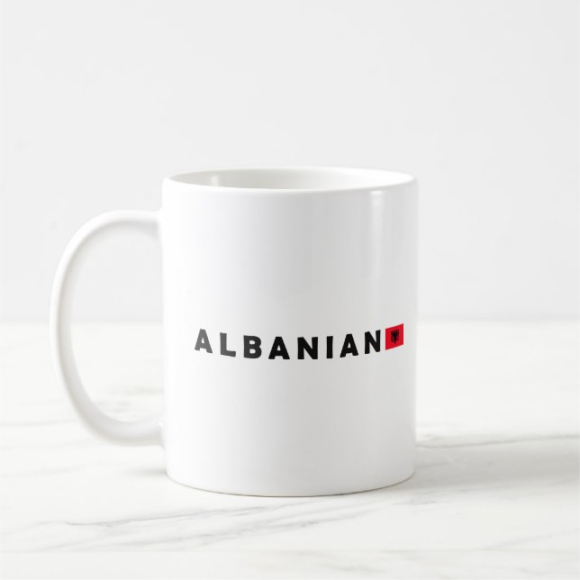 Albanien, Albanien Kaffemugg (Vänster)