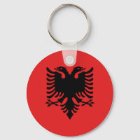 Albanien (albanska) Flagga