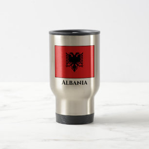 Albanien (albanska) Flagga Resemugg