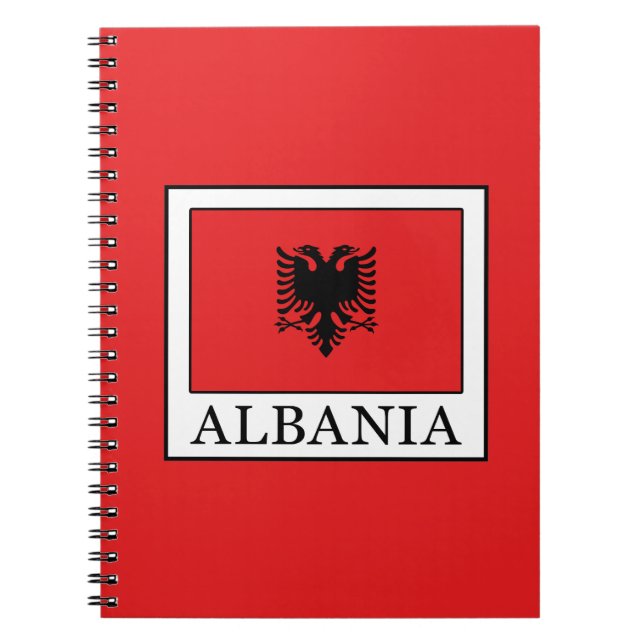 Albanien Anteckningsbok (Framsidan)