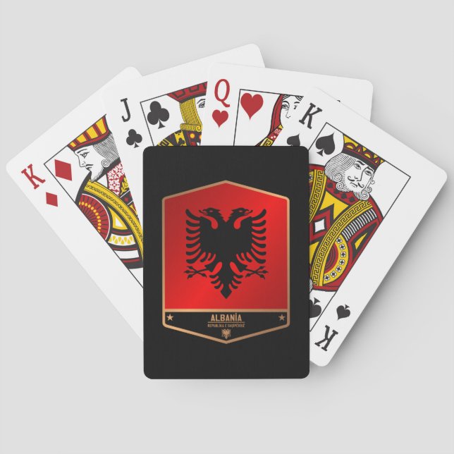 Albanien Casinokort (Baksidan)