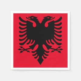 Albanien Dubbla Eagle Napkins Pappersservett