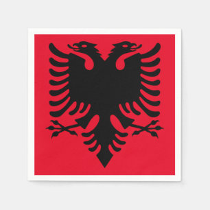 Albanien Dubbla Eagle Napkins Pappersservett
