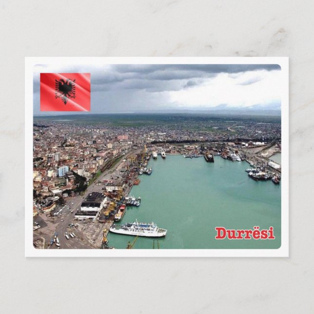 Albanien - Durres - Vykort (Framsida)