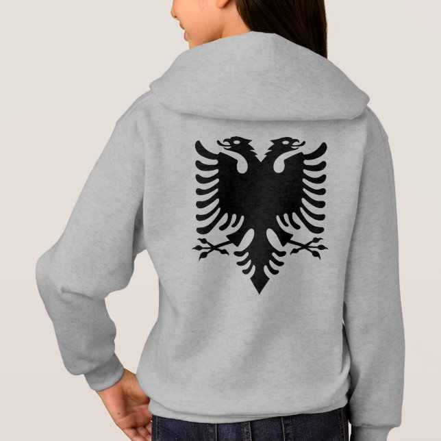 Albanien Eagle Tee Shirt (Baksida)
