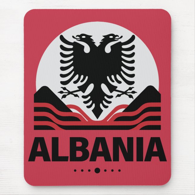Albanien Europeiska unionen Musmatta (Framsidan)