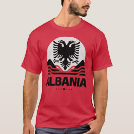 Albanien Europeiska unionen T Shirt