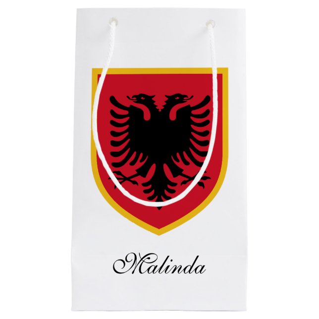 Albanien flagga (Framsidan)