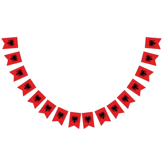 Albanien Flagga (Alla)